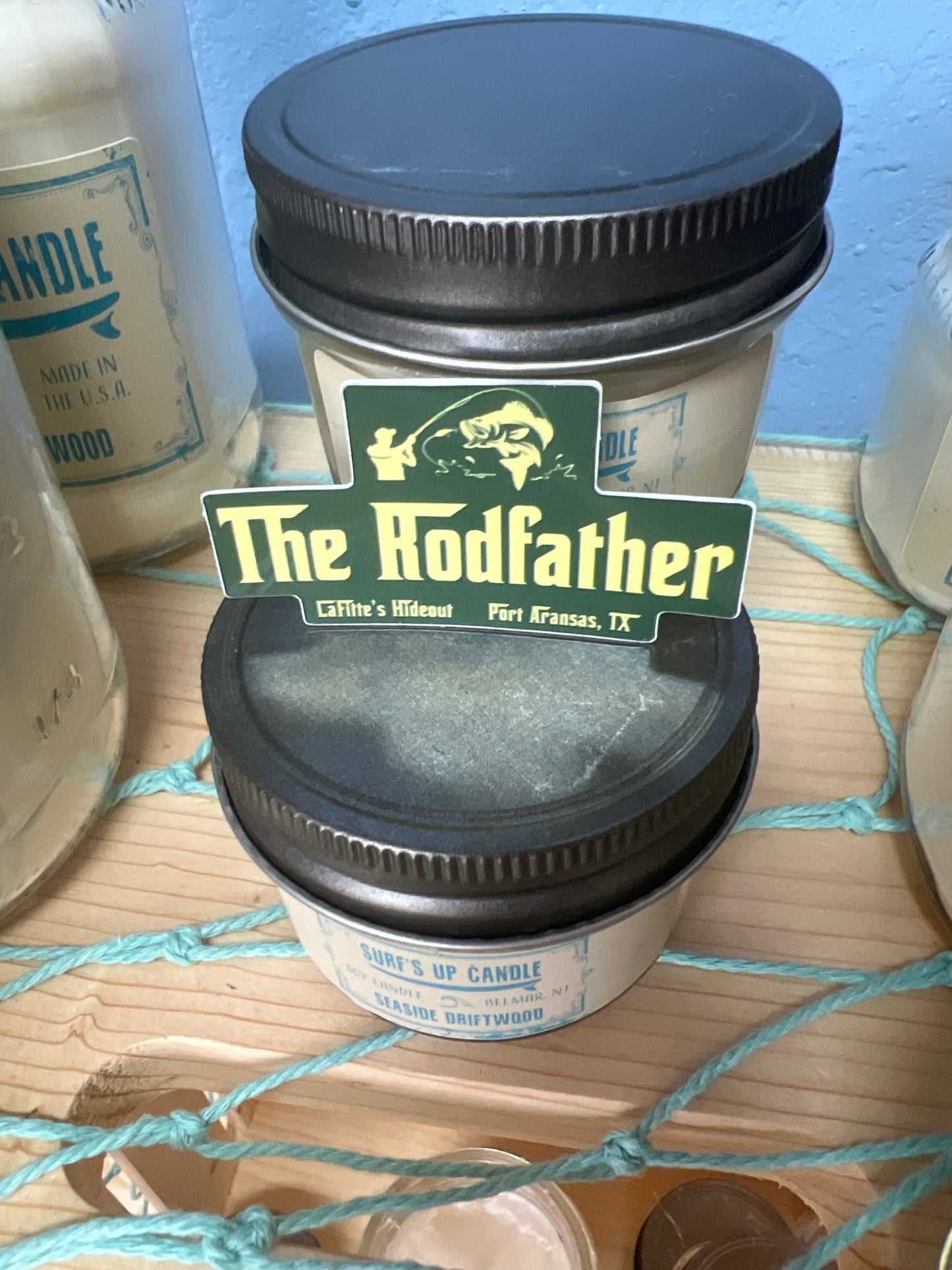 The Rodfather - LaFitte's Hideout - Port Aransas, TX Sticker