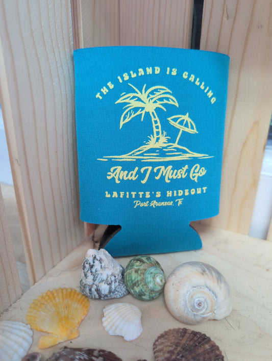The Island is Calling and I Must Go Coozie
